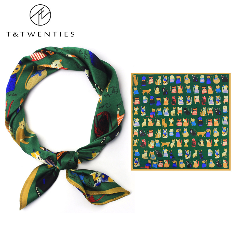 Foulard  Femme | Carré De Soie Piccolo Inferno Accessoires Femme