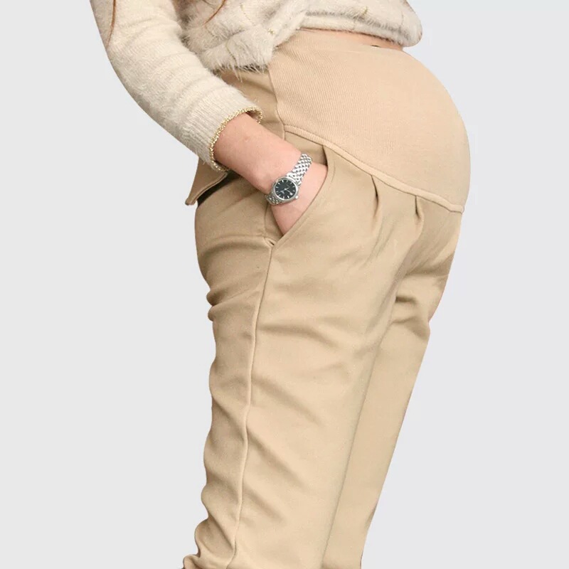 Pantalon  Femme | Pantalon Avec Poches À Rabat Pantalon Femme